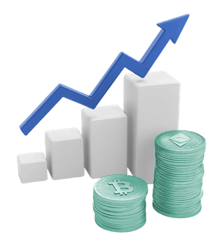 Trading app interface displayed in the North Vestimore platform introduction
